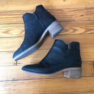 Cole Haan Grand Os Women’s Black Leather Ankle Booties 12B